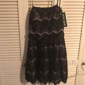 Womens Black Lace dress